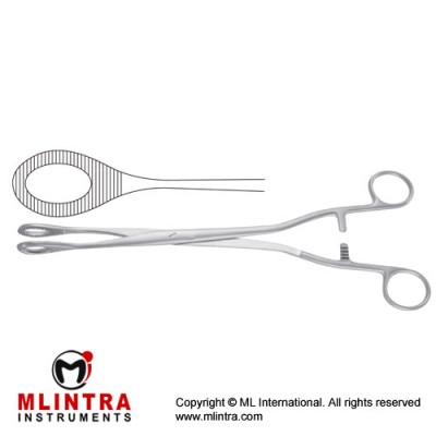 Noto Uterine Polypus Forcep Stainless Steel, 27 cm - 10 3/4" Noto Uterine Polypus Forcep Stainless Steel, 27 cm - 10 3/4"